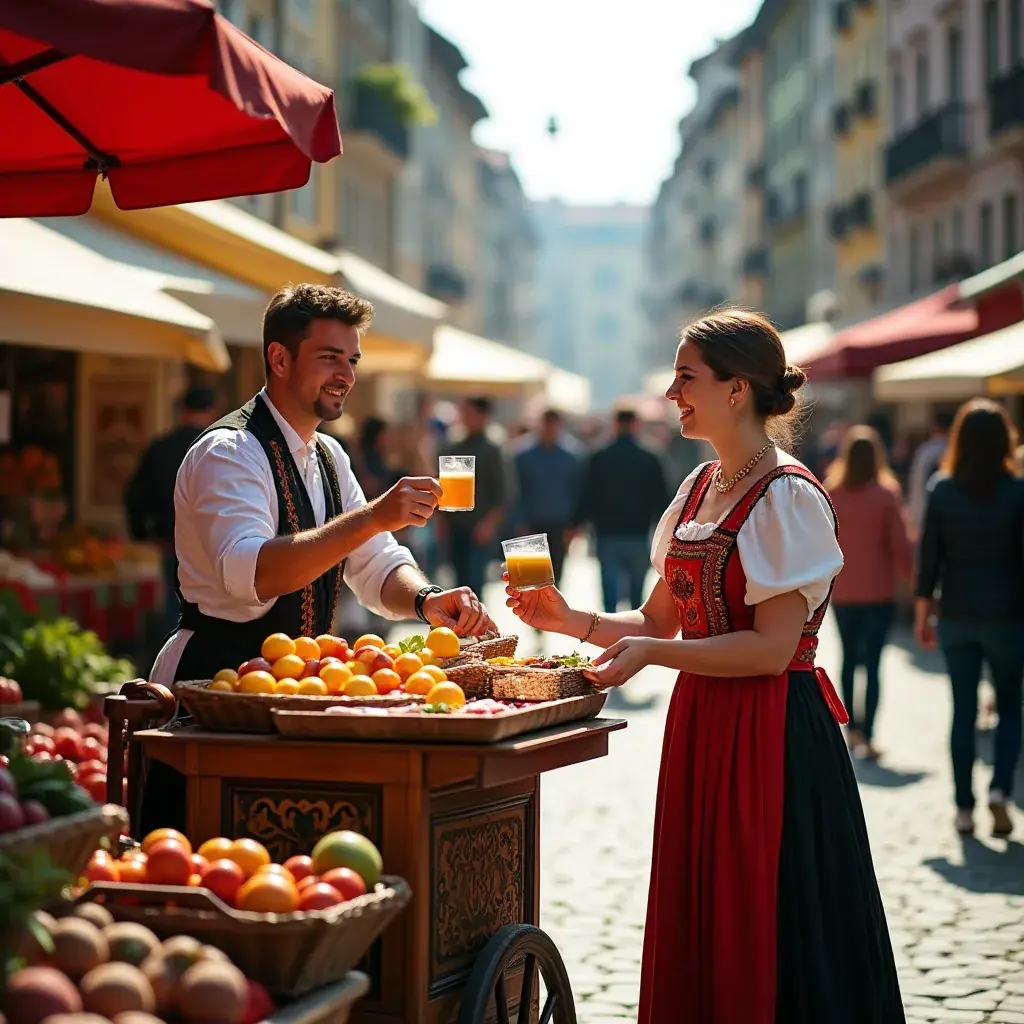 Egy szívbarát ital elkészítése közben, amikor az összetevőket keverik.